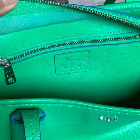 😍Ralph Lauren Green Tote😍 - Picture 5 of 10